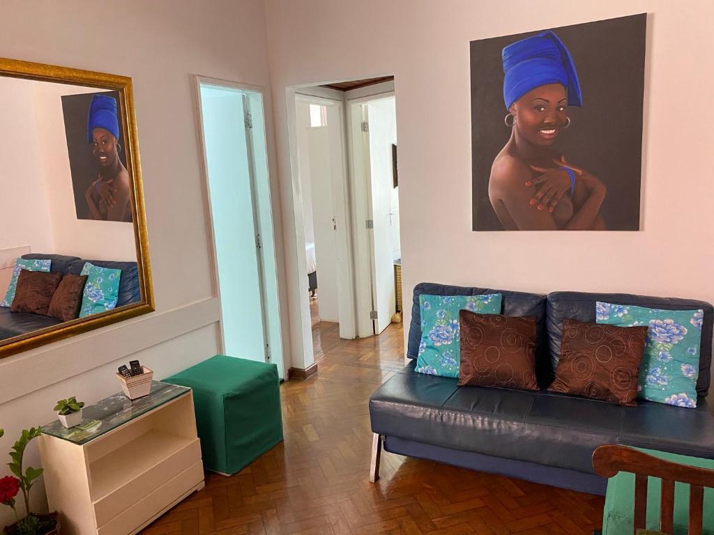  Charmoso Apartamento na Avenida Atlântica