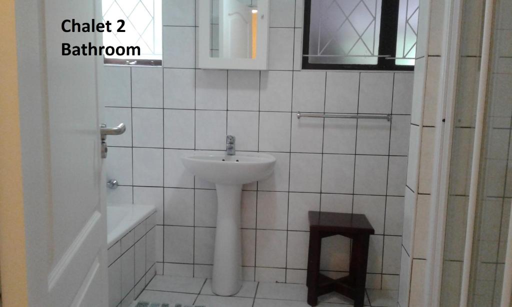 Een badkamer bij Shore Breakers