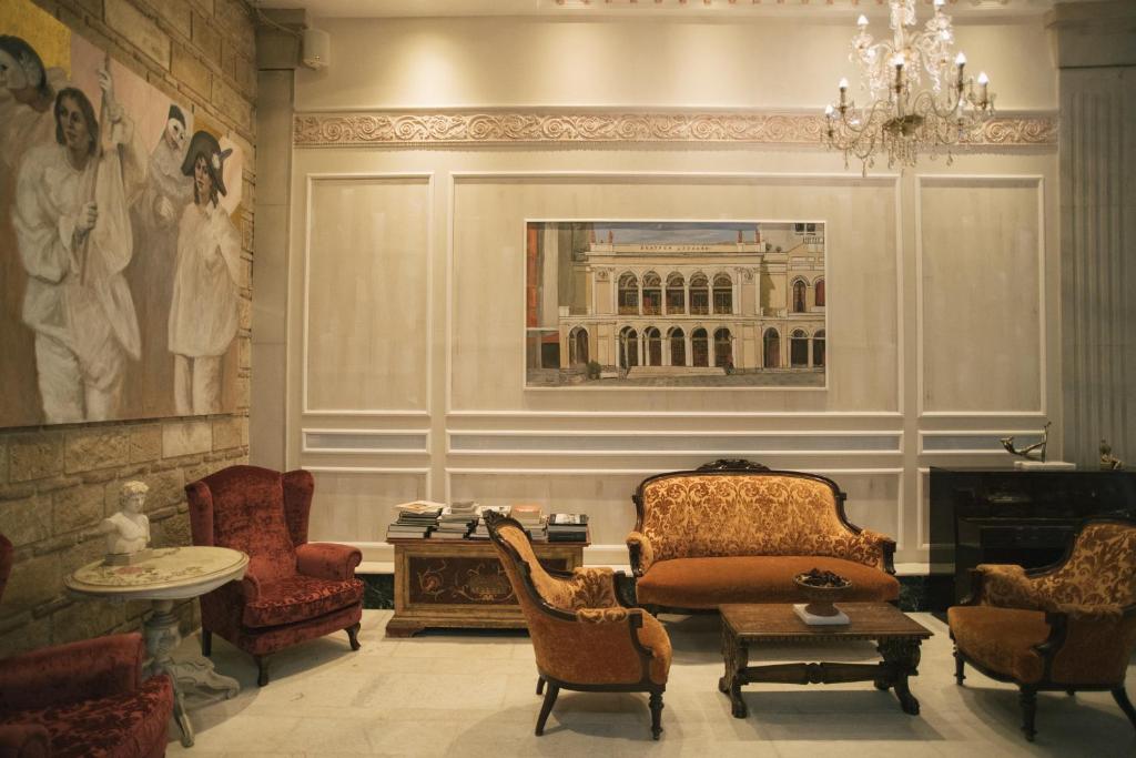 Posezení v ubytování Byzantino Hotel