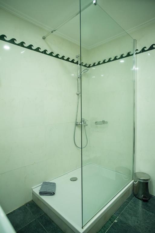 Koupelna v ubytování Byzantino Hotel