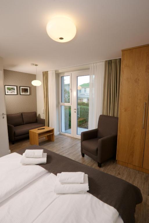 Panorama Hotel Lohme - Chambre Double Confort Jardin Terrasse - Annexe