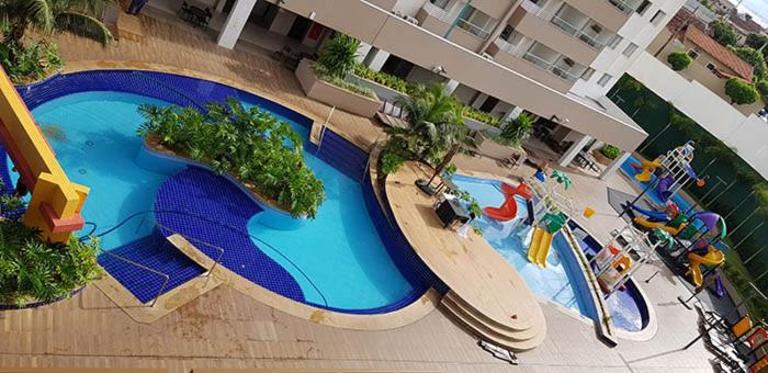  Apartamento em Resort de Olímpia