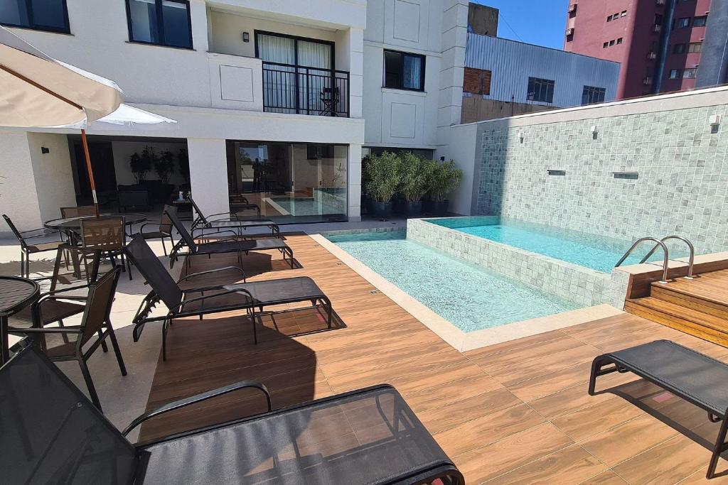  Lindo e aconchegante apartamento no centro de Foz
