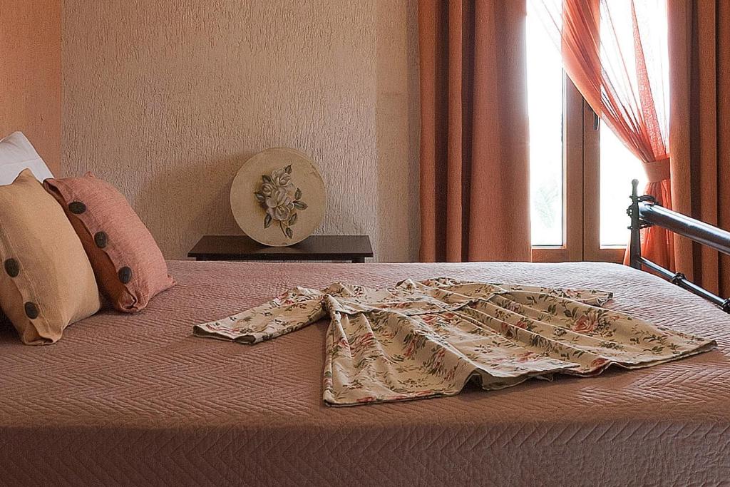Postel nebo postele na pokoji v ubytování Villa Danezis
