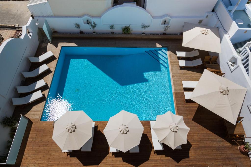 Bazén v ubytování Atlantis Hotel nebo v jeho okolí