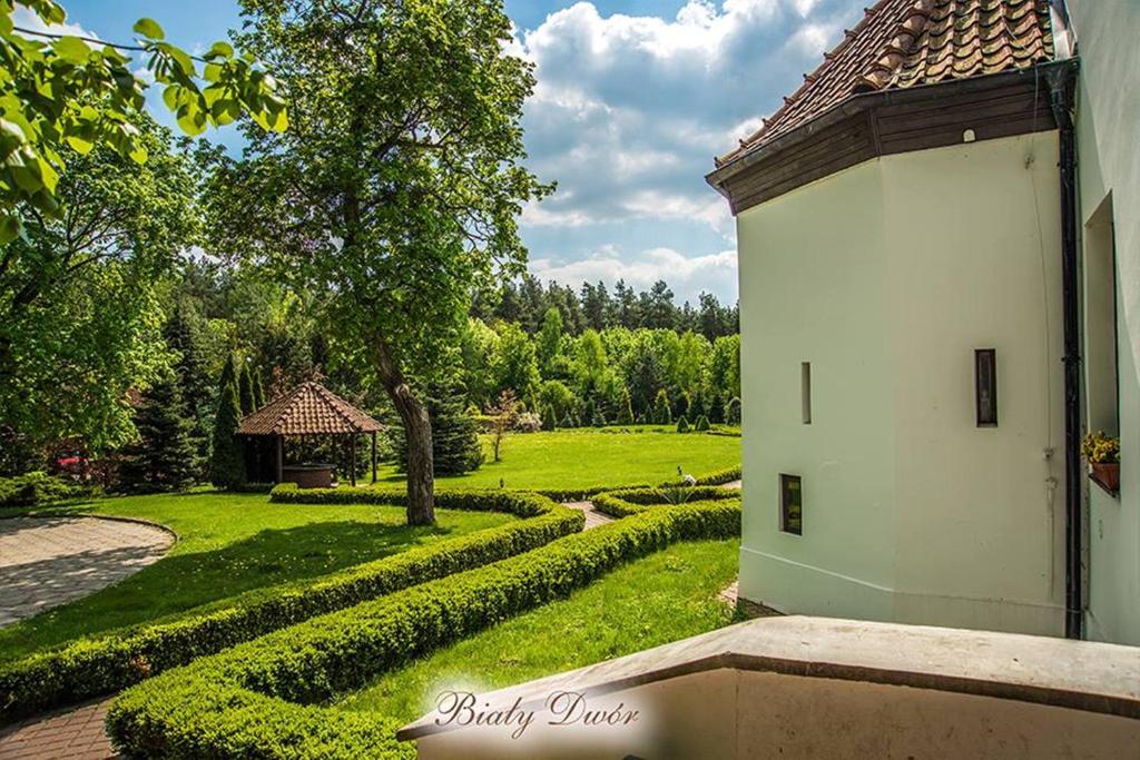 Zahrada ubytování Biały Dwór