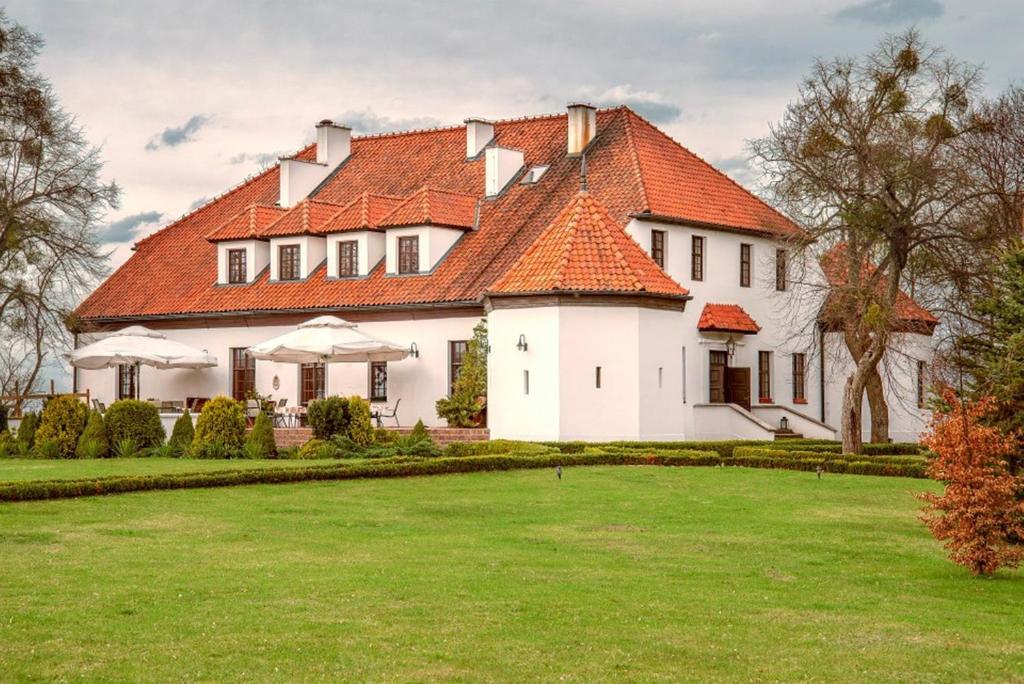 Zahrada ubytování Biały Dwór