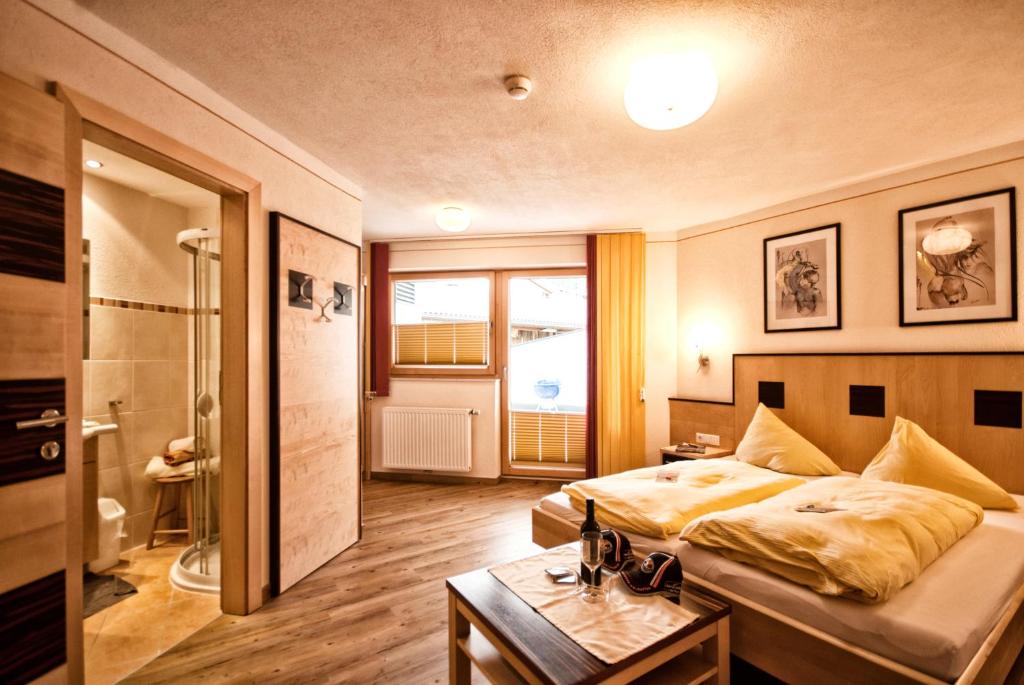 Posteľ alebo postele v izbe v ubytovaní Aparthotel Fernblick