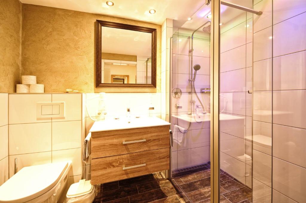 Kúpeľňa v ubytovaní Aparthotel Fernblick