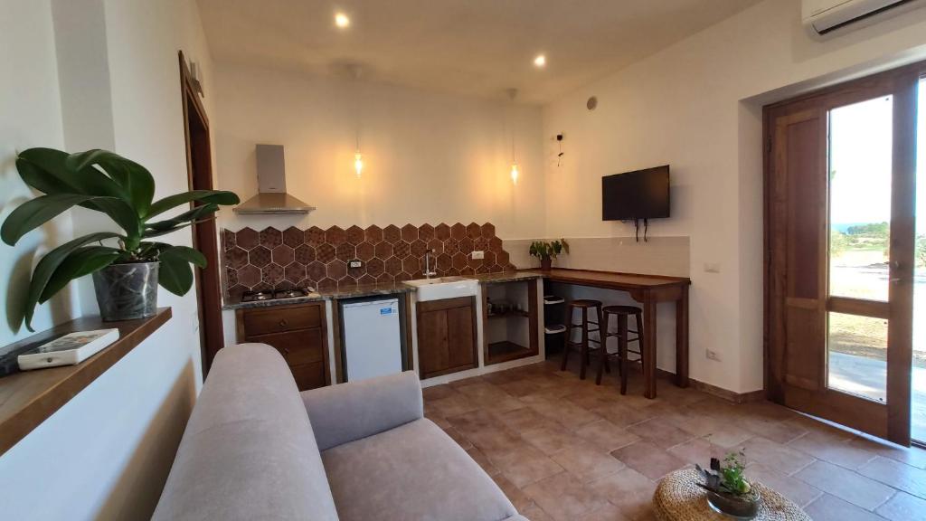 Kuchnia lub aneks kuchenny w obiekcie Agriturismo La Villetta