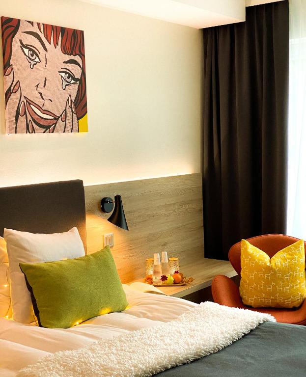 Postel nebo postele na pokoji v ubytování Best Western Hotel Halland