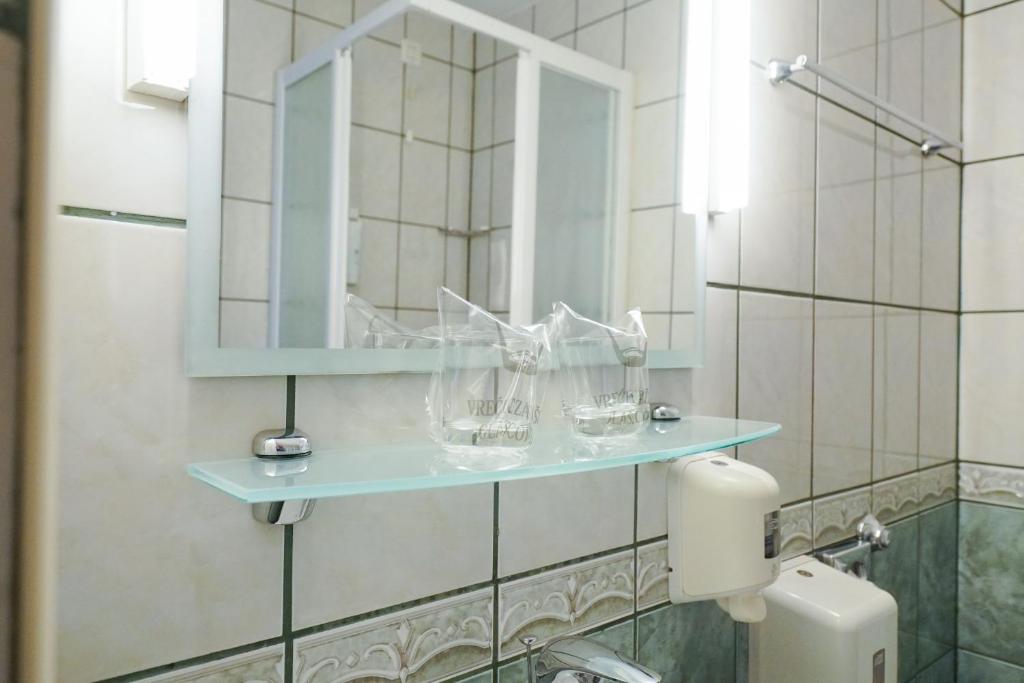 Kúpeľňa v ubytovaní Hotel Belvedere