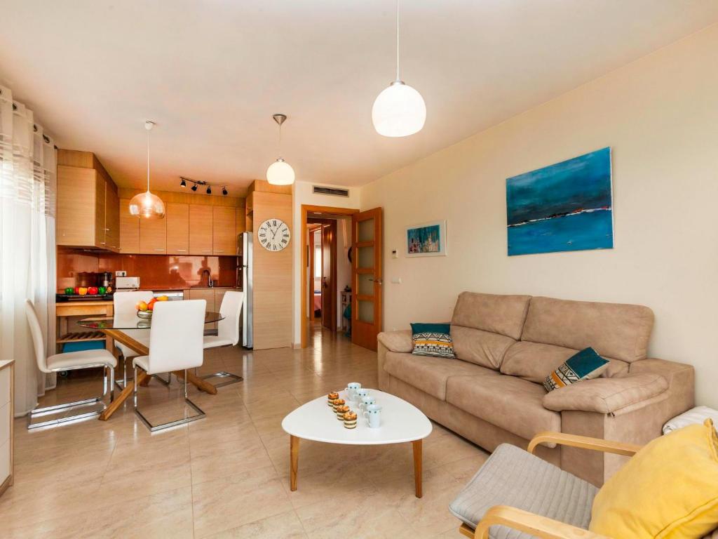 Kuchyňa alebo kuchynka v ubytovaní Apartment Fane de baix III by Interhome