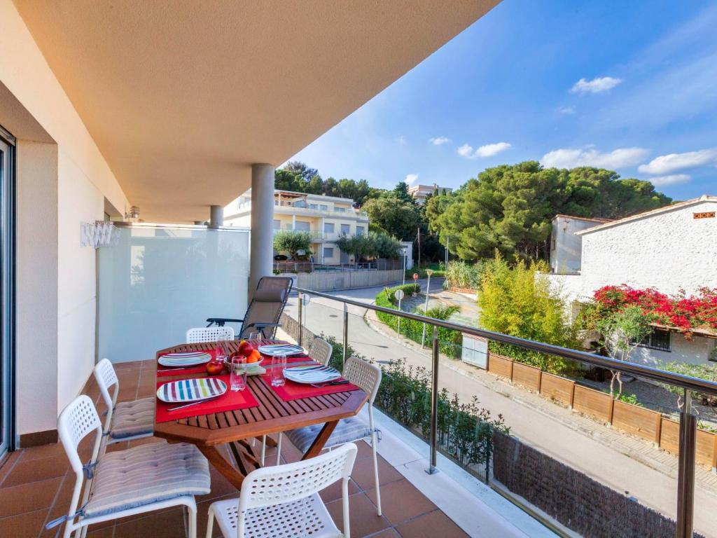 Balkón alebo terasa v ubytovaní Apartment Fane de baix III by Interhome