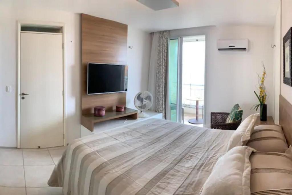  Apartamento no Porto das Dunas com vista p/ o mar