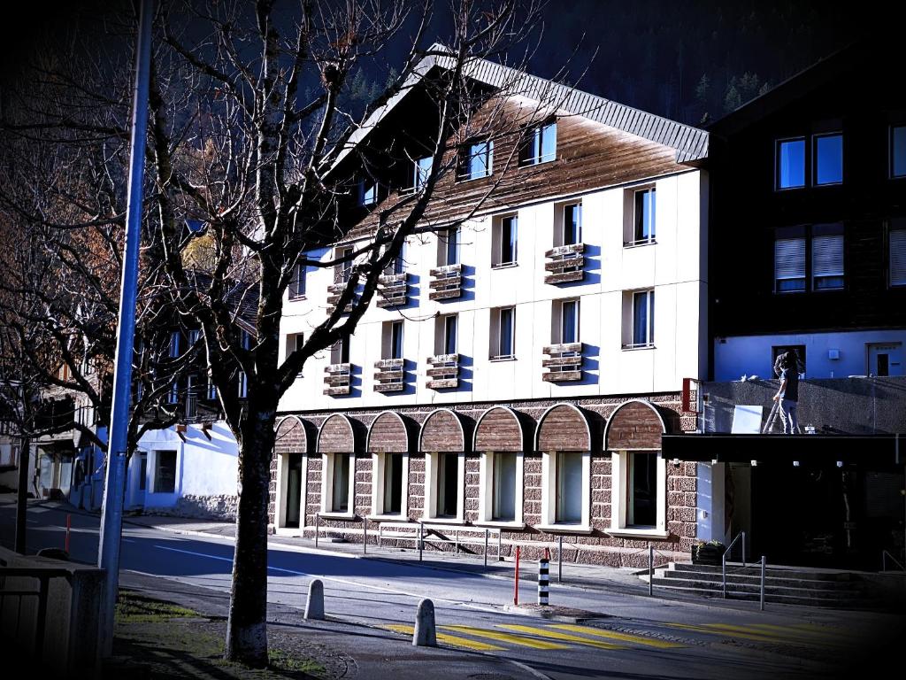 Budova, kde se hotel nachází