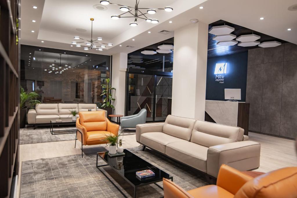 Posezení v ubytování Mitru Express Hotel