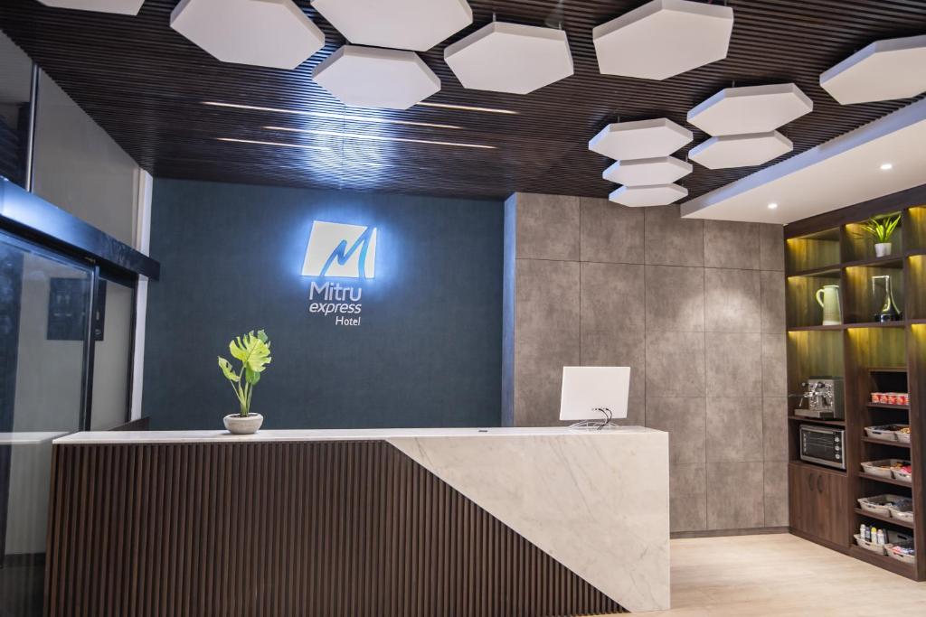 Vstupní hala nebo recepce v ubytování Mitru Express Hotel