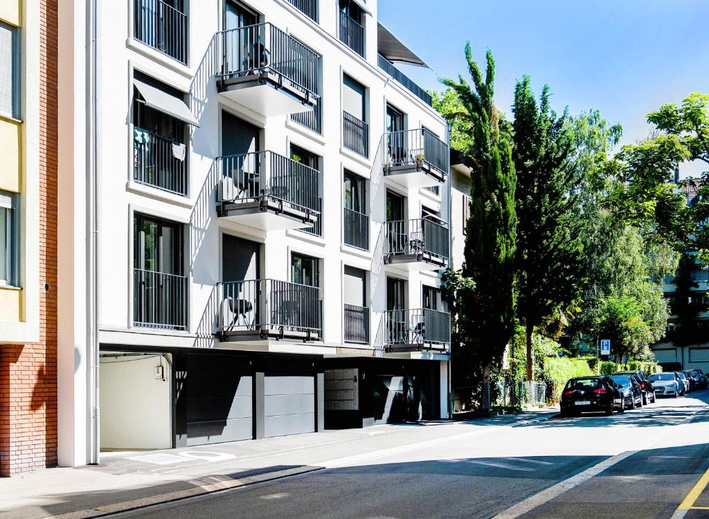 Budova, kde se apartmán nachází