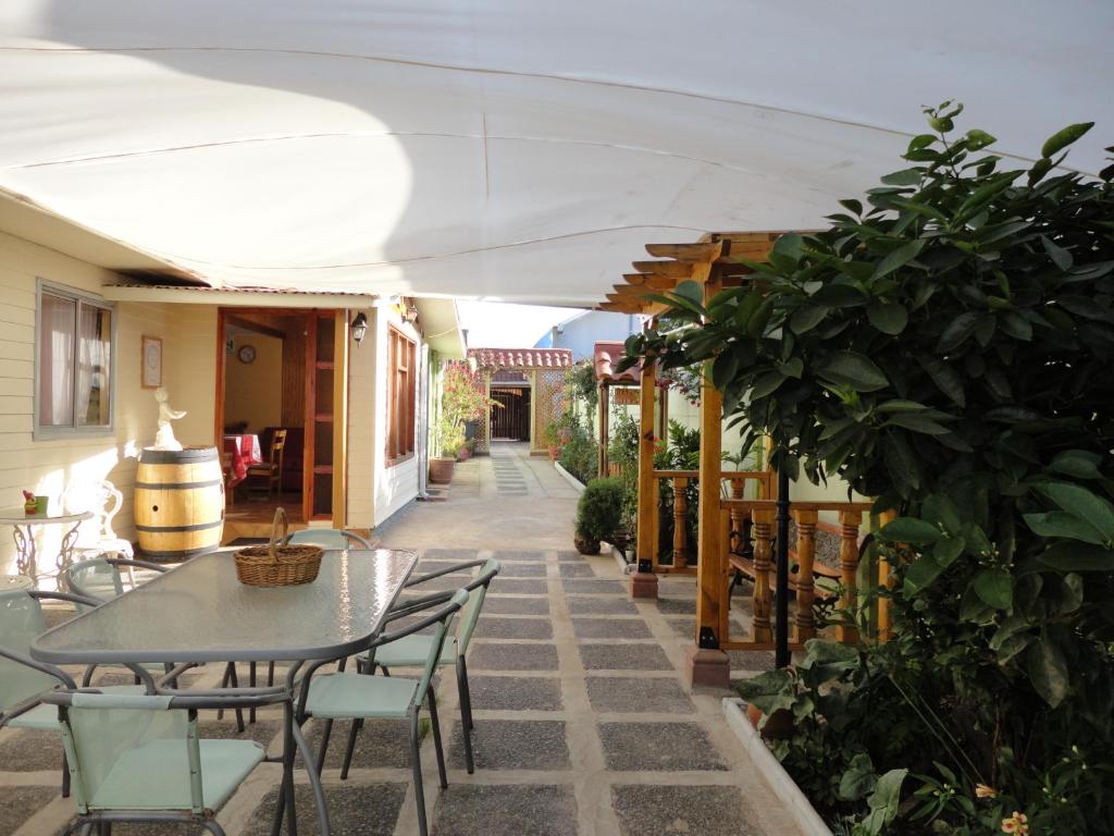 Balkón nebo terasa v ubytování Hostal Miramar