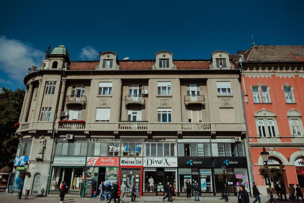 Budova, kde se apartmán nachází