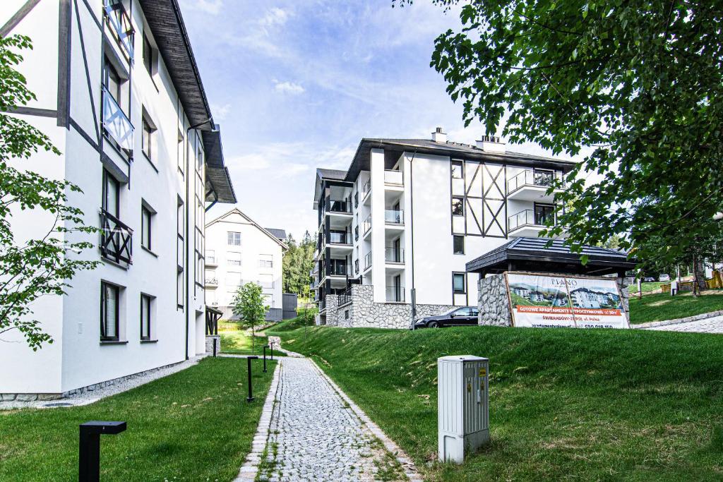 Budova, v ktorej sa apartmán nachádza
