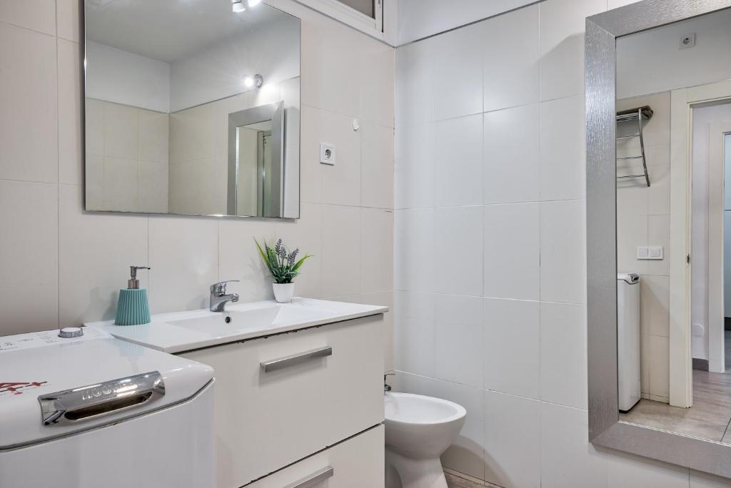 Koupelna v ubytování Sur Suites Perla 6