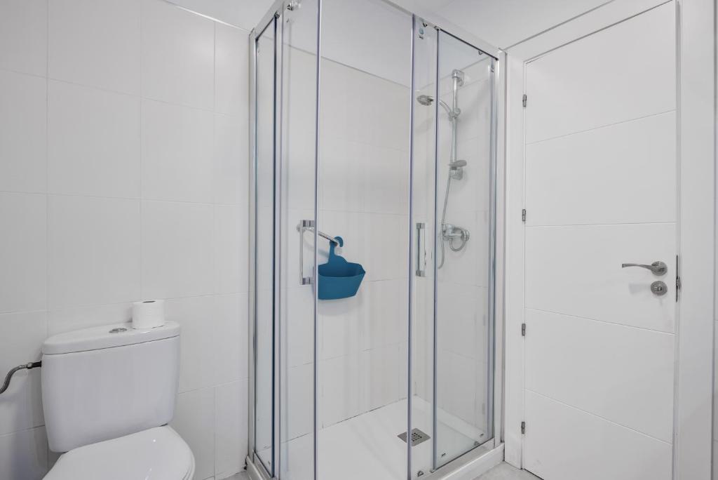 Koupelna v ubytování Sur Suites Perla 6