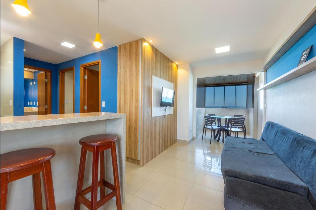  Apartamento mobiliado no Paradise Flat em Ponta Negra por Carpediem