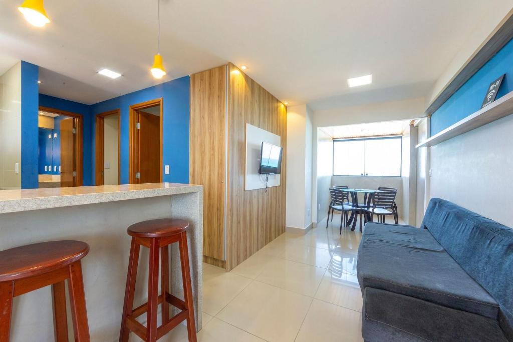  Apartamento mobiliado no Paradise Flat em Ponta Negra por Carpediem