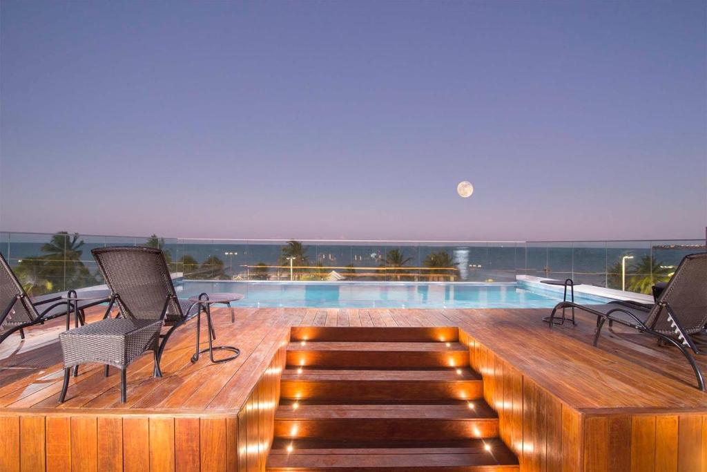  Cabo Branco- Flat beira-mar