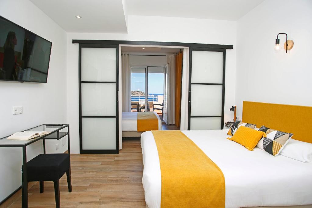 Le Saint Erasme, Hotel Eco Friendly - Quarto Quádruplo Panorama Com Varanda E Vista Mar