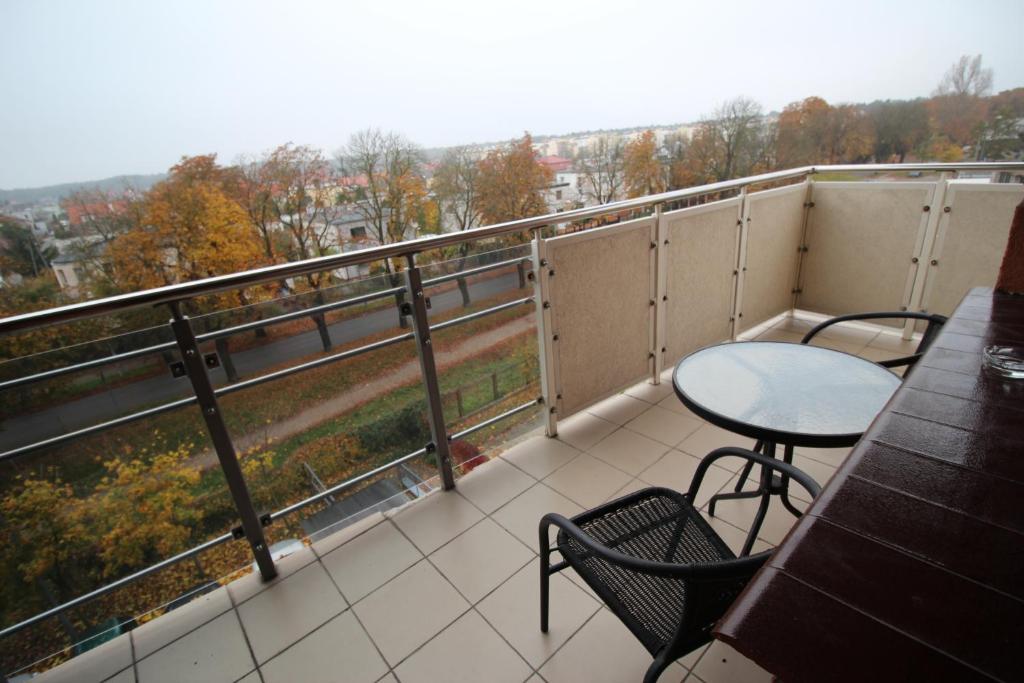 Balkón alebo terasa v ubytovaní Apartament Józefa 1