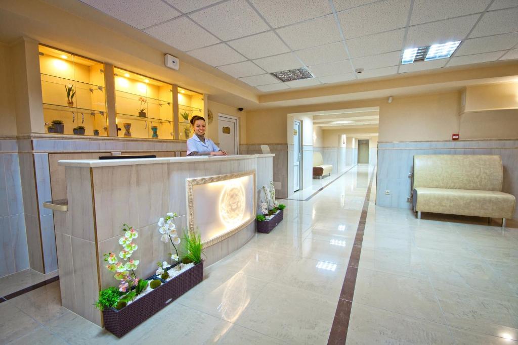 Vstupní hala nebo recepce v ubytování Solva Resort Medical & SPA