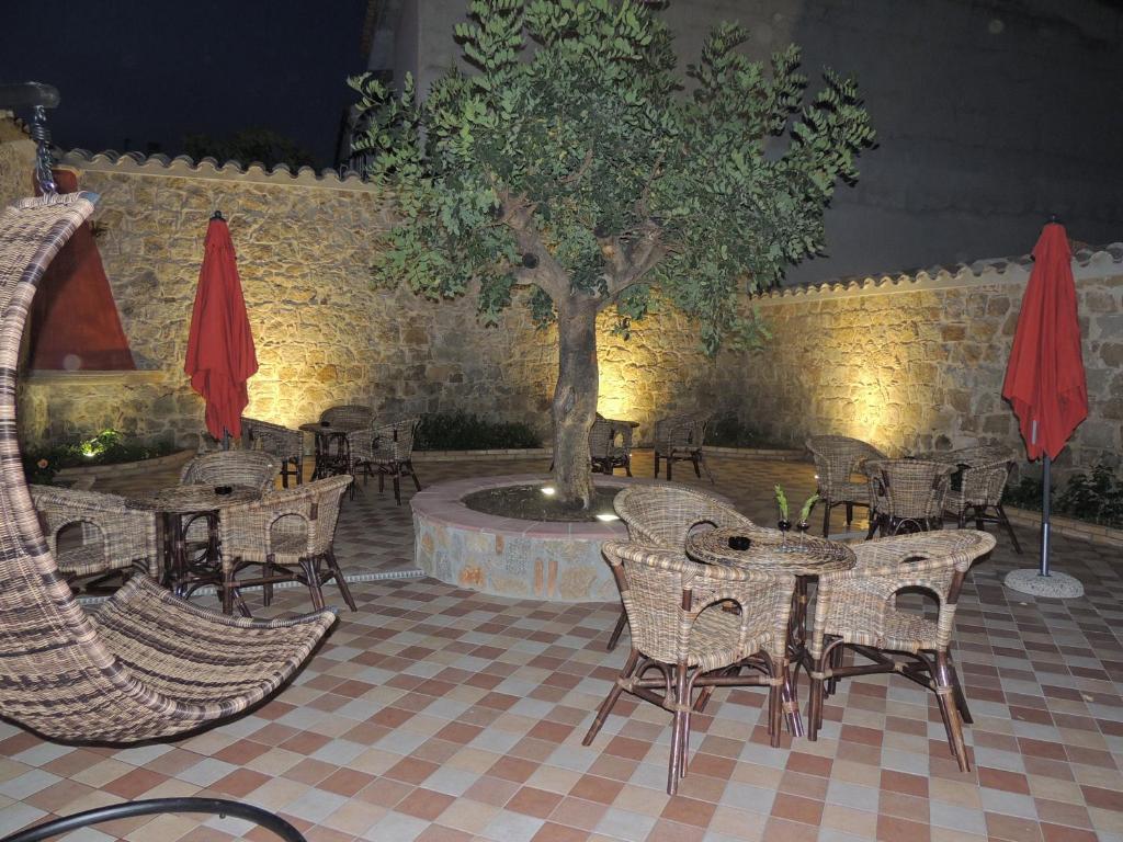 Patio nebo venkovní prostory v ubytování Arcupintau