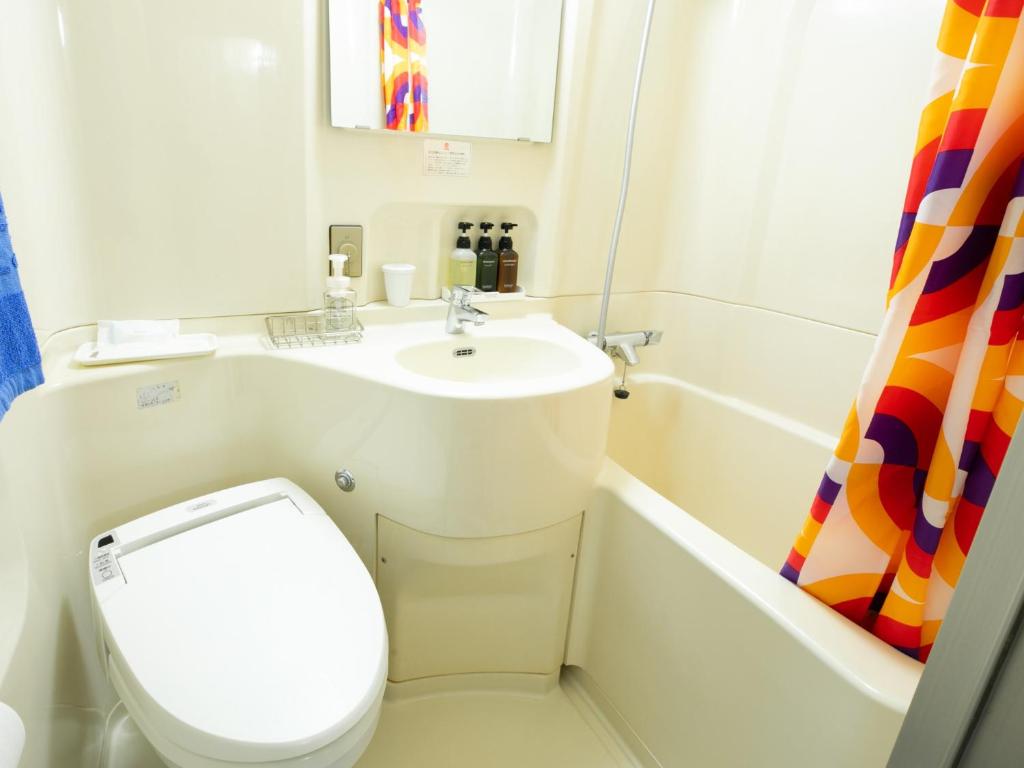 Koupelna v ubytování Maizuru Grand Hotel