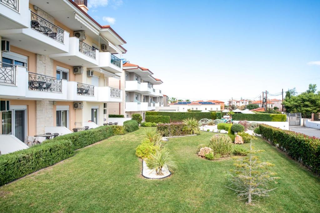 Zahrada ubytování Lagaria Apartments