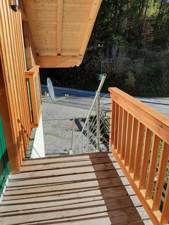 A balcony or terrace at Ferienwohnung Christine