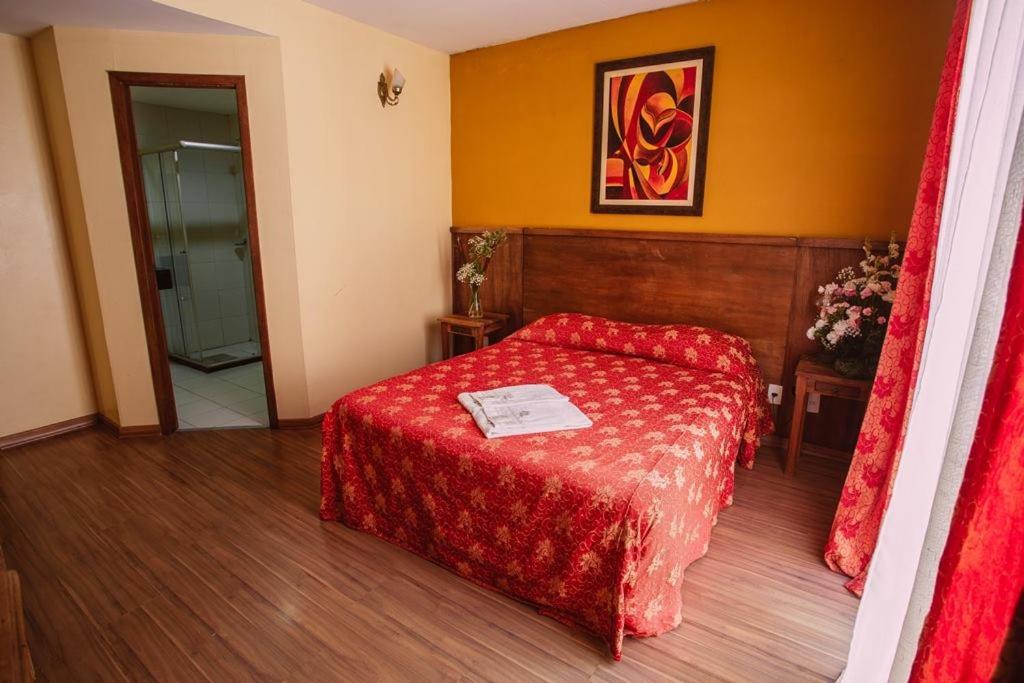 Postel nebo postele na pokoji v ubytování Pousada Raio de Sol