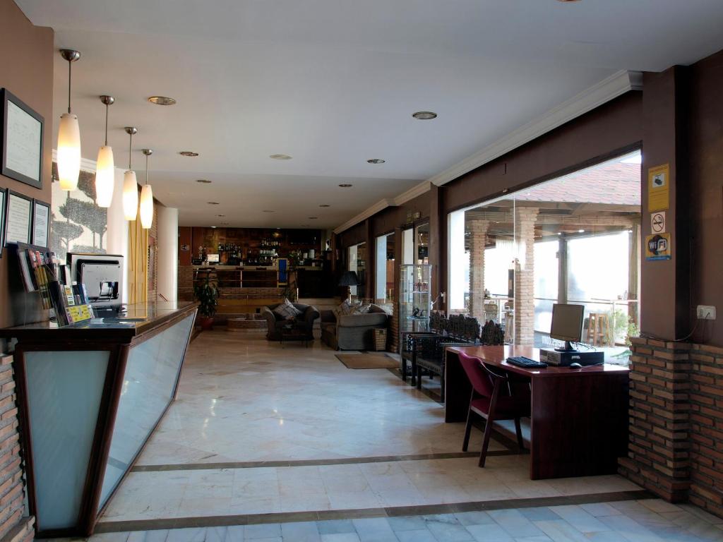 Restaurace v ubytování Los Galanes