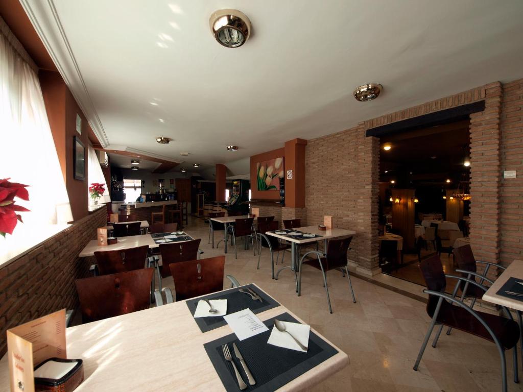 Restaurace v ubytování Los Galanes
