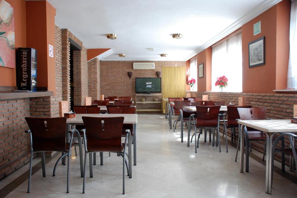 Restaurace v ubytování Los Galanes