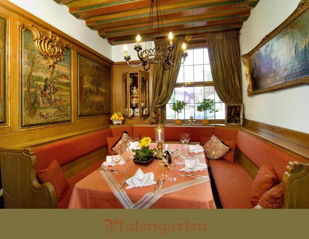 Posezení v ubytování Der Platengarten