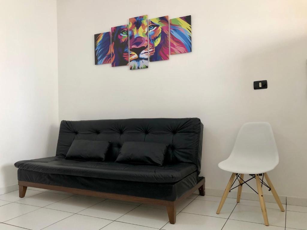  Apartamento em Ubatuba com Piscina e Churrasqueira