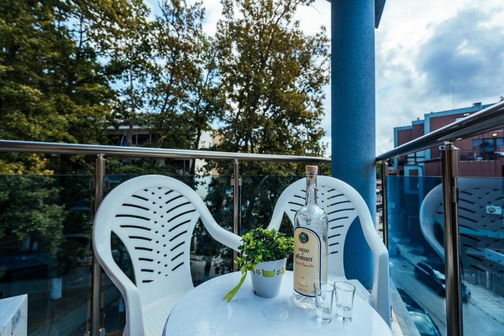 Balkón nebo terasa v ubytování Hotel Park 2