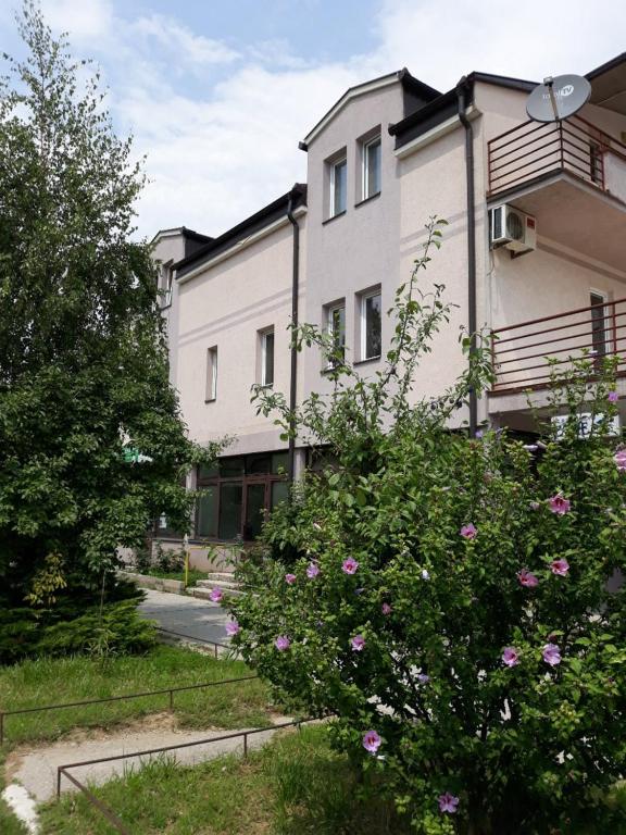 Budova, kde se penzion nachází
