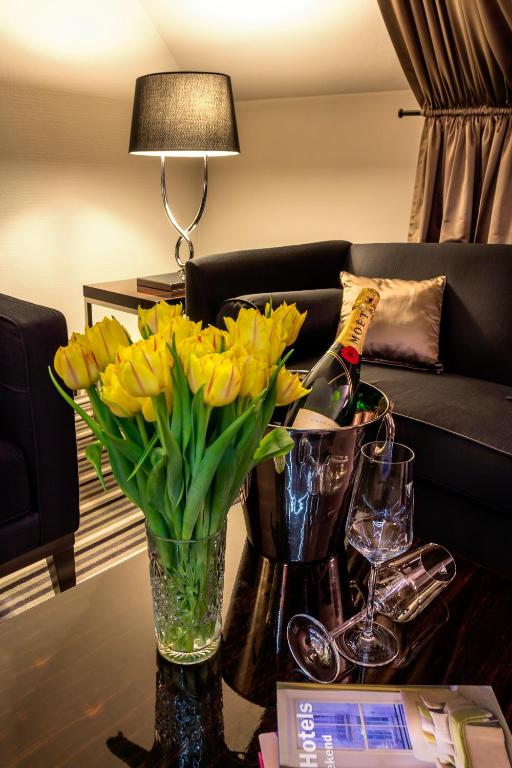 Posezení v ubytování Boutique Hotel Poppenbütteler Hof