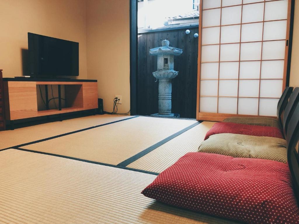 Ліжко або ліжка в номері Rakusei ike - Vacation STAY 03418v