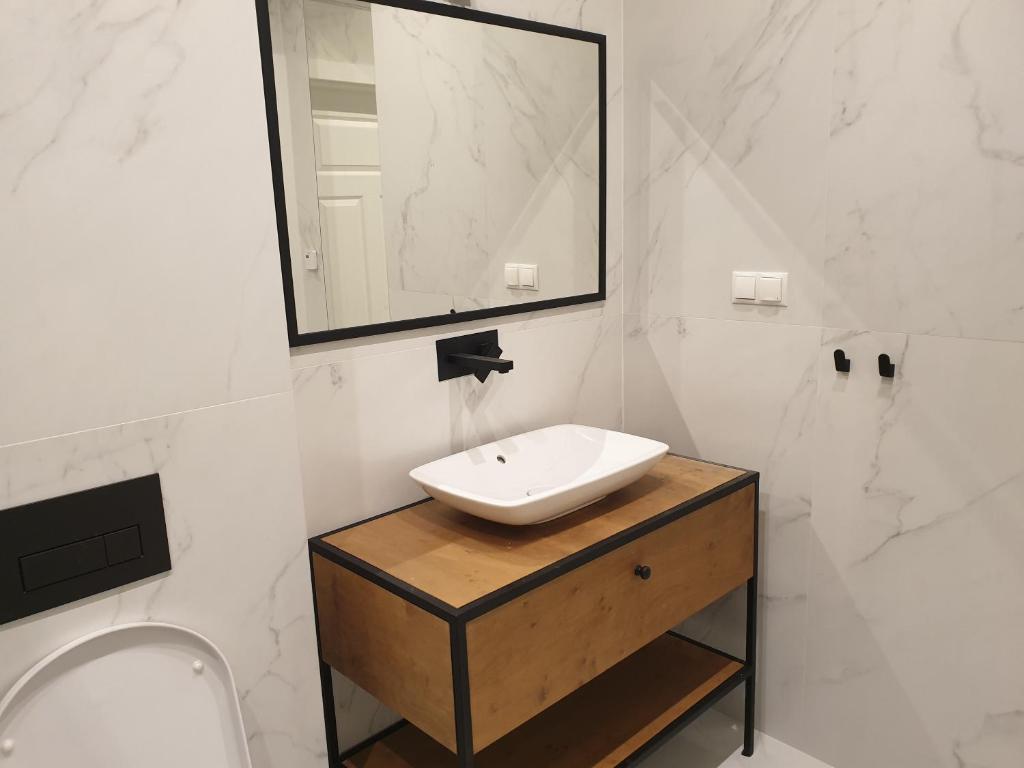 Kúpeľňa v ubytovaní Apartamenty Centrum - Mickiewicza
