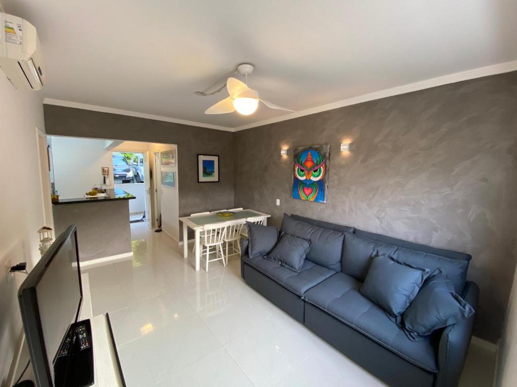  Apartamento Ubatuba Vista para o mar e pé na areia - Praia das Toninhas